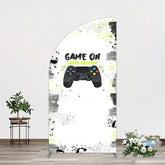 Lofaris Game On Happy Birthday Sweet Simple Half Moon Arch Backdrop